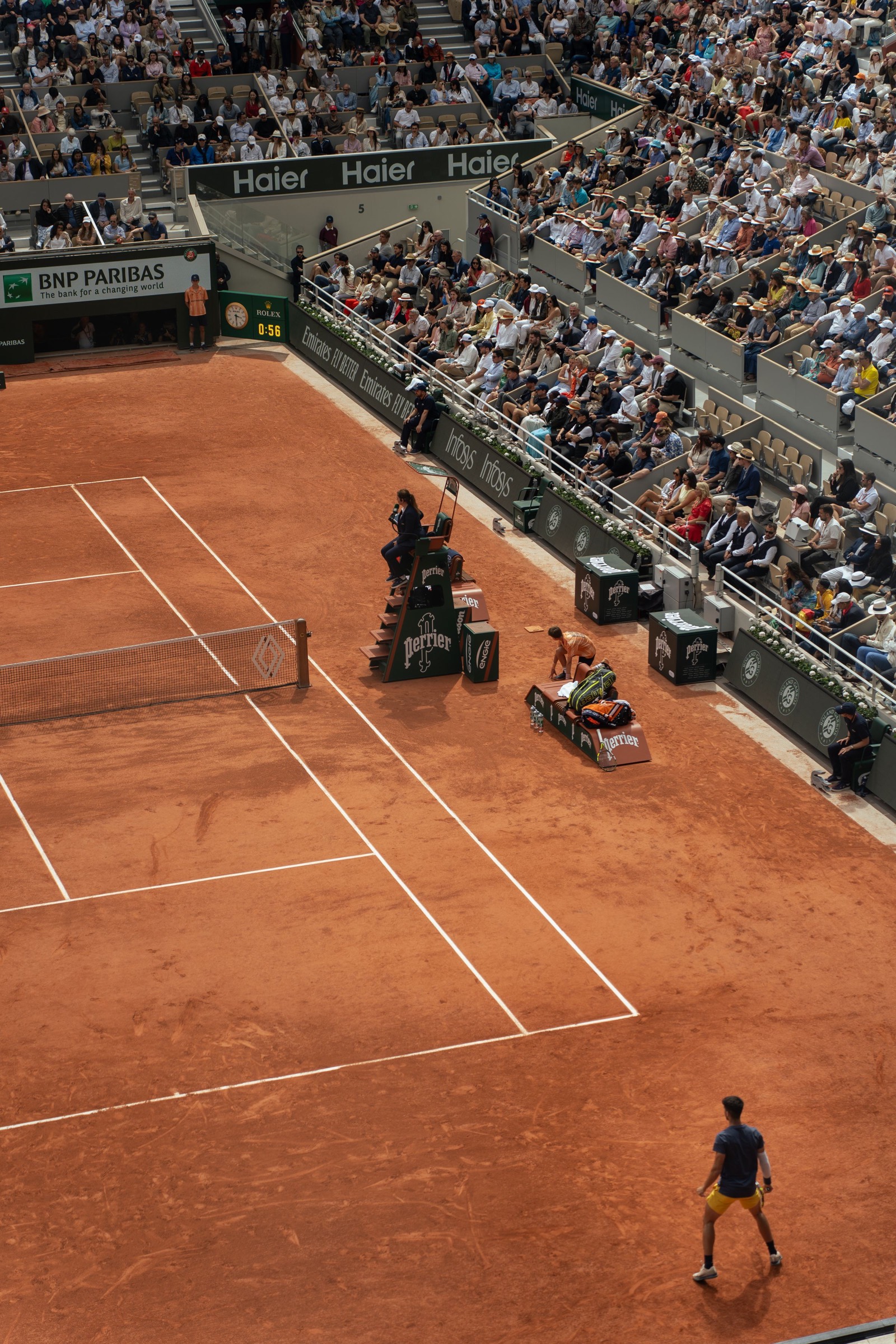 Hospitality experience: Tennis